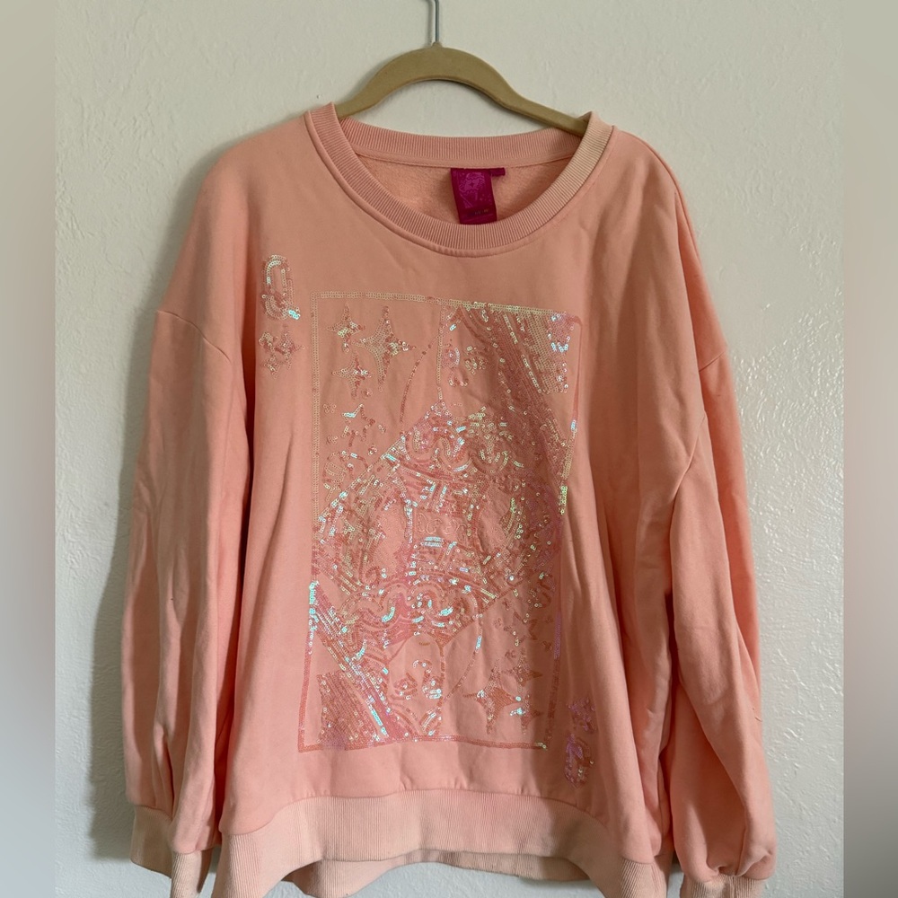 Wore once queen of sparkles sweatshirt